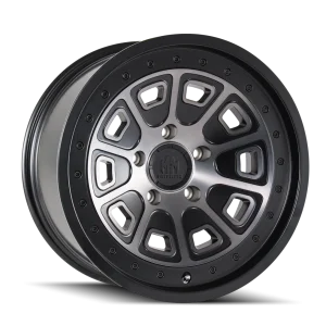 Mayhem – FLAT IRON – Black – 17″x9″ -12mm – Summer Wheels – 8301-7965TM